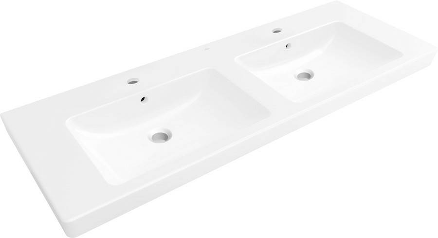 Lavabos Villeroy & Boch 7175D0Lavabo double Subway 2.0 - 130 x 47 cm (7175D001)